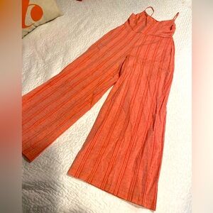 Merci cropped wide leg jumpsuit